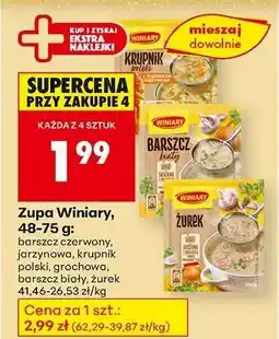Biedronka Zupa Winiary oferta