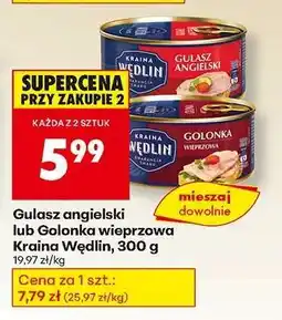 Biedronka Gulasz angielski lub Golonka wieprzowa Kraina Wędlin, 300 g oferta