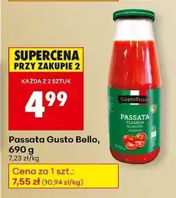 Biedronka Passata Gusto Bello oferta