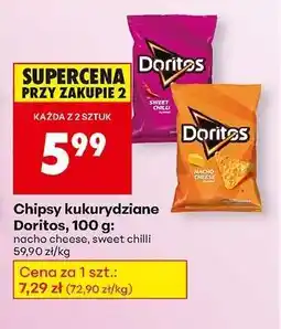 Biedronka Chipsy kukurydziane Doritos, 100 g oferta