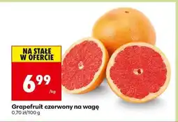 Biedronka Grapefruit czerwony na wage oferta