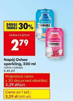 Biedronka Napój Oshee sparkling, 330 ml oferta