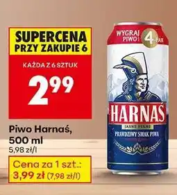 Biedronka PIWO HARNAŚ 500 ML oferta