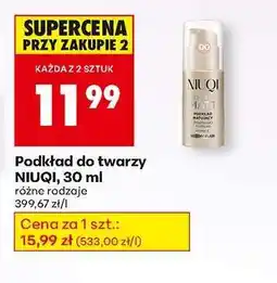 Biedronka Podkład do twarzy NIUQI, 30 ml oferta