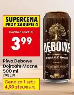 Biedronka Piwo Dębowe Dojrzałe Mocne, 500 ml oferta