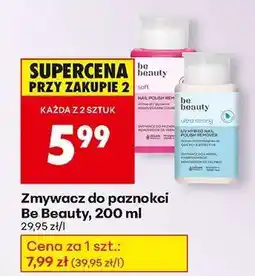 Biedronka Zmywacz do paznokci Be Beauty, 200 ml oferta