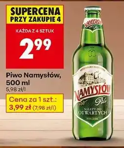 Biedronka Piwo Namysłów, 500 ml oferta