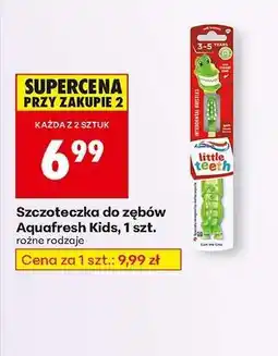 Biedronka Szczoteczka do zębów Aquafresh Kids, 1 szt oferta