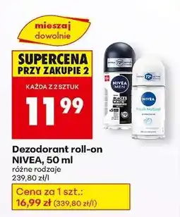 Biedronka Dezodorant roll on NIVEA , 50 ml oferta