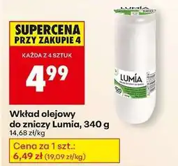Biedronka Wkład olejowy do zniczy Lumia , 340 g oferta