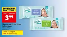 Biedronka Chusteczki Dada Extra Soft 80 szt oferta