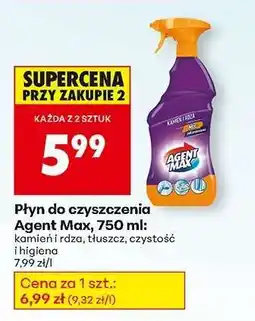 Biedronka Płyn do czyszczenia Agent Max , 750 ml oferta
