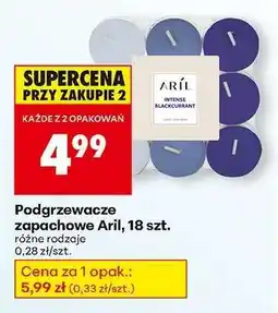 Biedronka Podgrzewacze zapachowe Aril , 18 szt oferta