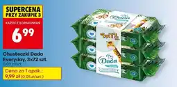 Biedronka Chusteczki Dada Everyday, 3x72 szt oferta