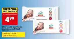 Biedronka Chusteczki nawilżane Dada Atopic , 50 szt oferta