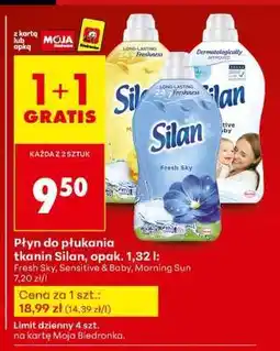 Biedronka Płyn do płukania tkanin Silan, opak. 1,32 l oferta