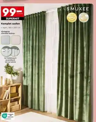Biedronka Komplet zasłon oferta