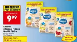 Biedronka Kaszka mleczno ryżowa Nestlé 300 g oferta