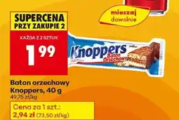 Biedronka Baton orzechowy Knoppers, 40 g oferta