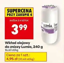 Biedronka Wkład olejowy do zniczy Lumia 240 g oferta