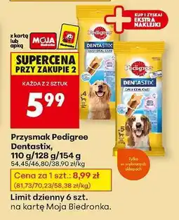 Biedronka Przysmak Pedigree Dentastix oferta
