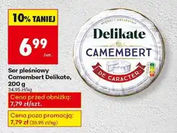 Biedronka Ser pleśniowy Camembert Delikate, 200 g oferta