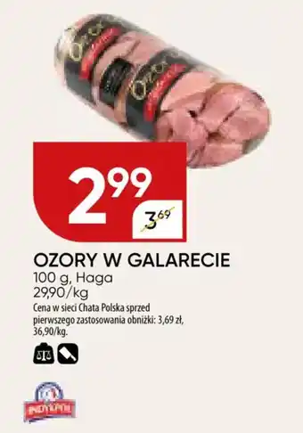 Chata Polska Ozory w galarecie haga oferta
