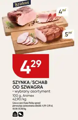 Chata Polska Szynka/schab od szwagra animex oferta