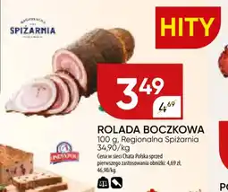 Chata Polska Rolada boczkowa regionalna spiżarnia oferta