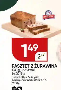 Chata Polska Pasztet z żurawiną indykpol oferta