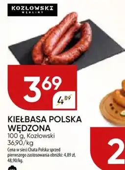 Chata Polska Kiełbasa polska wędzona kozłowski oferta