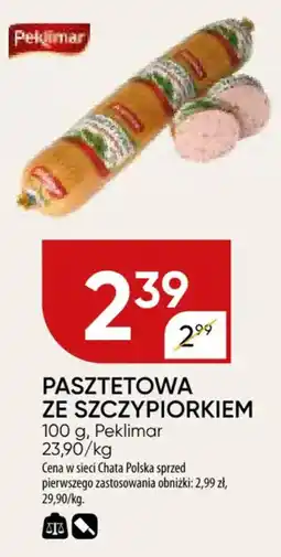 Chata Polska Pasztetowa ze szczypiorkiem peklimar oferta