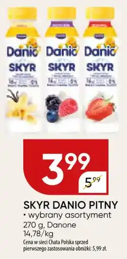 Chata Polska Skyr danio pitny danone oferta