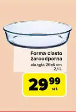 Carrefour Forma ciasto żaroodporna Pyrex oferta