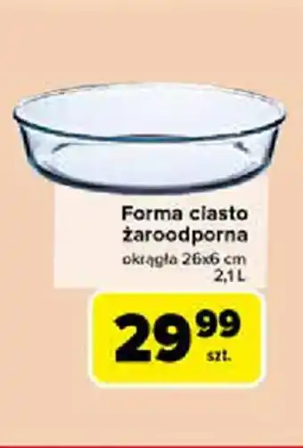 Carrefour Forma ciasto żaroodporna Pyrex oferta