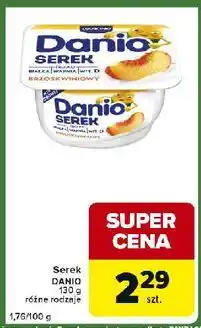 Carrefour Express Serek brzoskwiniowy Danone Danio oferta