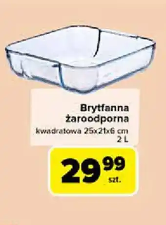 Carrefour Brytfanna żaroodporna Pyrex oferta