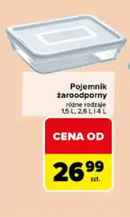 Carrefour Pojemnik żaroodporny Pyrex oferta