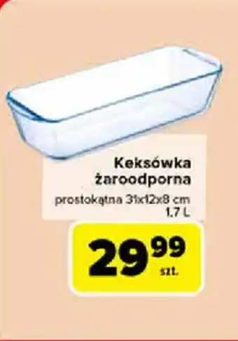 Carrefour Keksówka żaroodporna Pyrex oferta