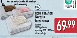 ALDI Narzuta luksusowa 150 x 200 cm Home Creation oferta