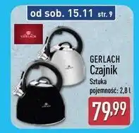 ALDI Czajnik nierdzewny 2.8 l Gerlach oferta
