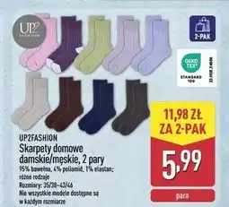 ALDI Skarpety męskie 43-46 Up2Fashion oferta