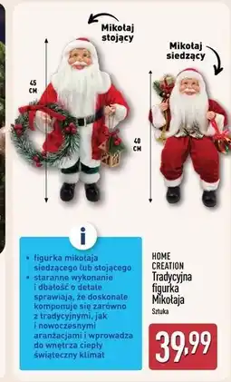 ALDI Mikołaj 40 cm Home Creation oferta