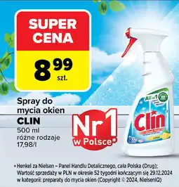 Carrefour Spray do mycia okien CLIN oferta