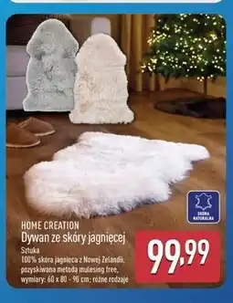 ALDI Skóra jagnięca Home Creation oferta