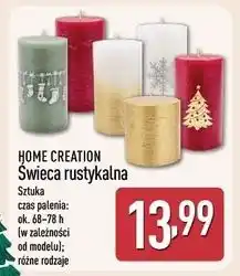 ALDI Świeca rustykalna Home Creation oferta