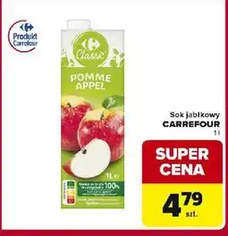 Globi Sok jabłkowy 100% Carrefour Classic oferta