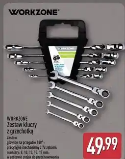 ALDI Zestaw grzechotek nasadowych Workzone oferta