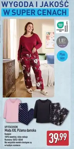 ALDI Piżama damska 50/52-58/60 Up2Fashion oferta