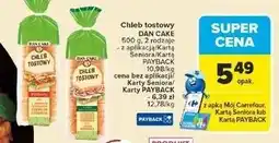 Carrefour Chleb tostowy pełnoziarnisty Dan Cake oferta